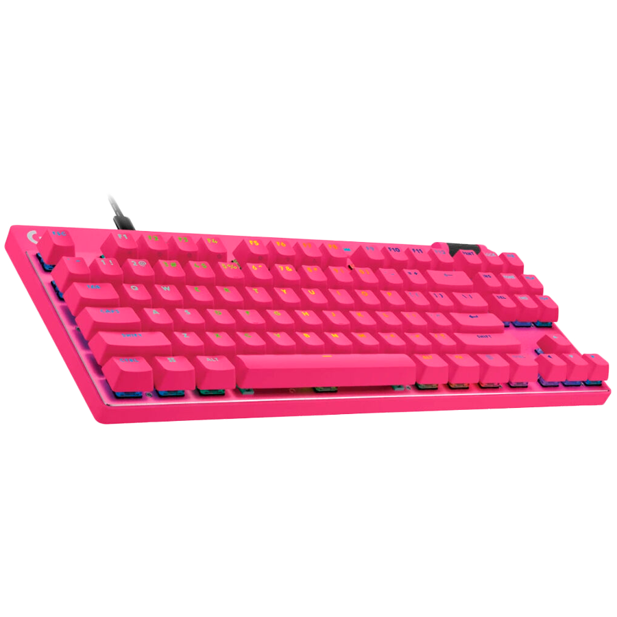 LOGITECH G PRO X TKL RAPID Gaming Keyboard - MAGENTA - US INT'L - USB - EMEA28i-935 - LINEAR - Image 2