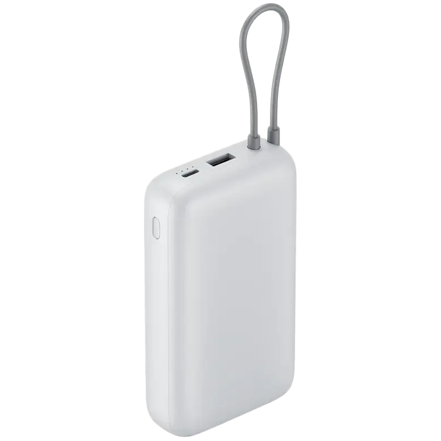 Xiaomi Power Bank 20000mAh (Integrated Cable) GL Light Gray - Image 2