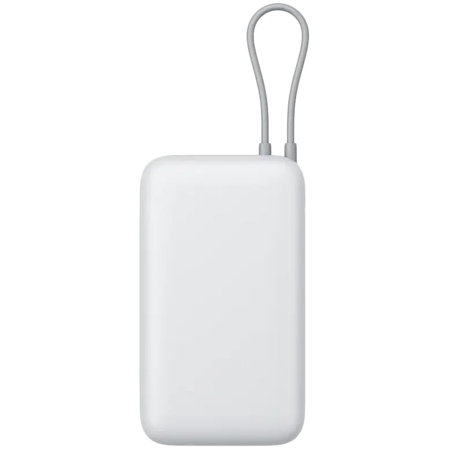 Xiaomi Power Bank 20000mAh (Integrated Cable) GL Light Gray - Image 3