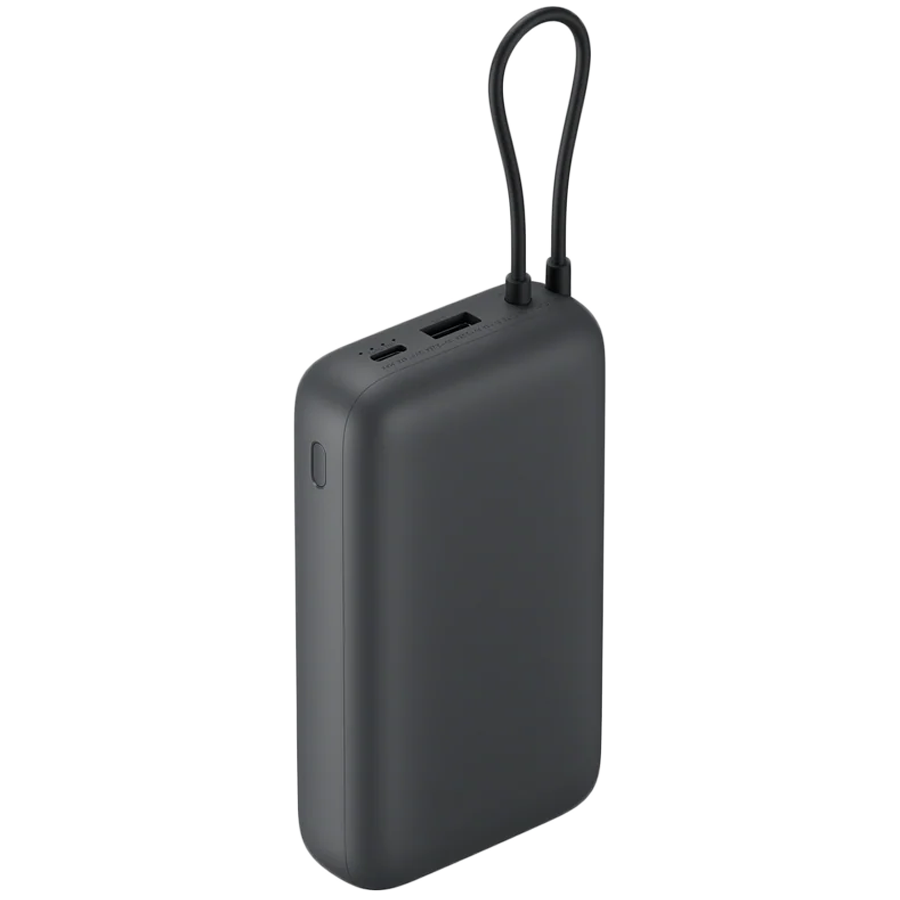 Xiaomi Power Bank 20000mAh (Integrated Cable) GL Dark Gray - Image 2