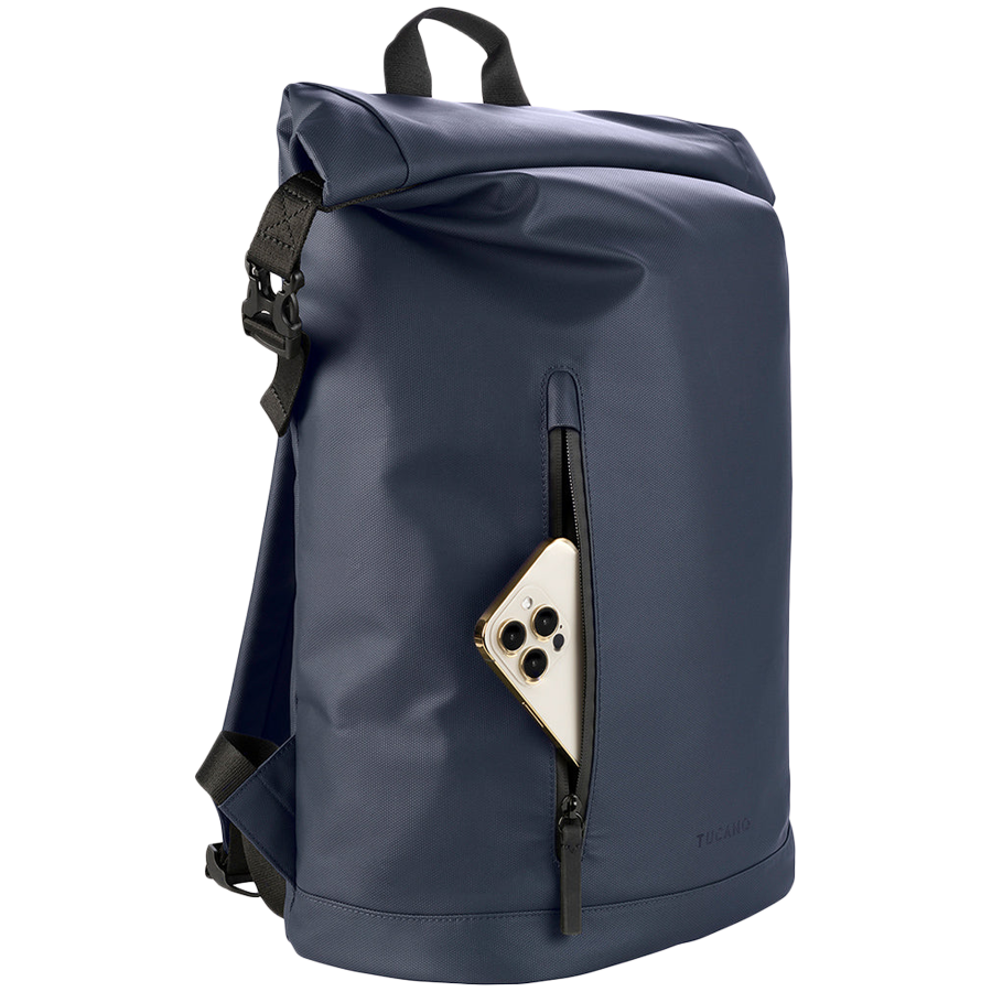 TUCANO ROLLO BACKPACKS FOR Laptop 15.6/ MacBook Pro 16 (2019-2023) Blue - Image 4