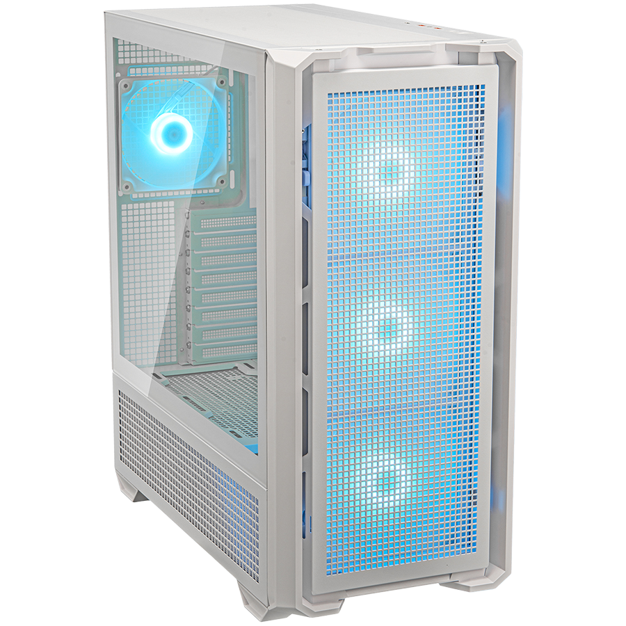 COUGAR MX600 PC Case, Mid Tower, White - Image 2
