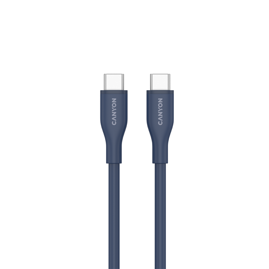 CANYON cable CC60SC10 C-C 60W 1m Silicon Dark blue - Image 2