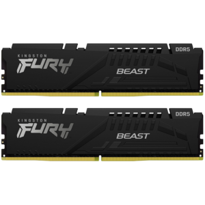 Kingston 64GB 6400MT/s DDR5 CL32 DIMM (Kit of 2) FURY Beast Black EXPO
