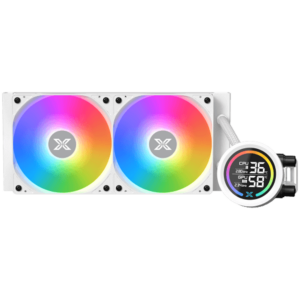 Xigmatek LK Pro 240 Digital Arctic (WH AIO,Digital LCD Pump & 240mm PWM Fan,Mini ARGB Controller,Intel & AMD & 20xx)