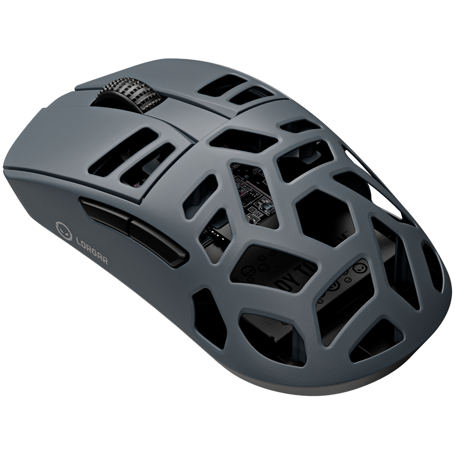 LORGAR MSE90W, Magnesium Alloy Wireless Gaming Mouse Elite, Dark Grey - Image 2