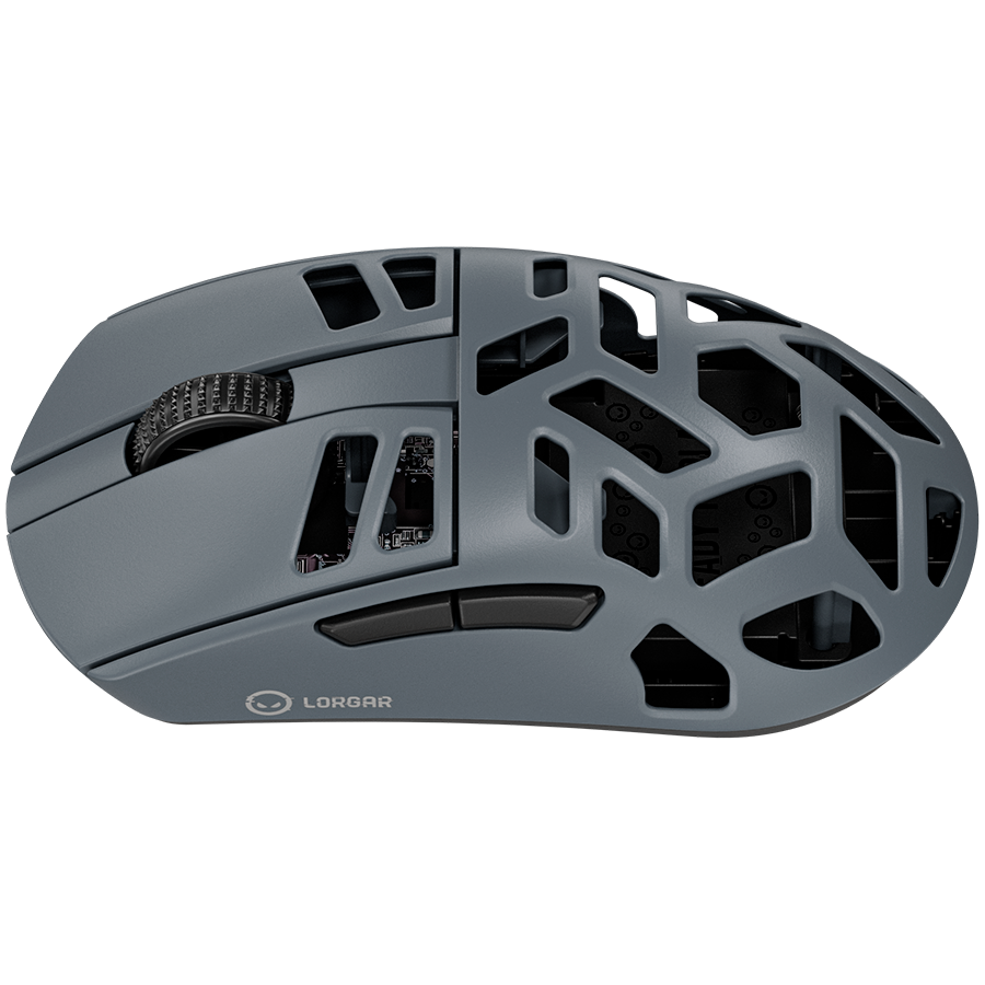 LORGAR MSE90W, Magnesium Alloy Wireless Gaming Mouse Elite, Dark Grey - Image 3