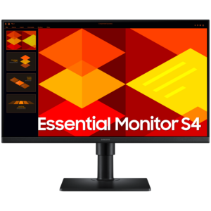 Monitor LED Samsung LS24D406GAUXEN S40GD, 24" FHD FLAT 16:9 (1920x1080) IPS 100Hz, 250 cd/m2, 1000:1, 5ms, 178/178, 1xDP 2xHDMI, USB Hub 2xUSB TypeA, 3.5 jack Tilt, Pivot, Rotate, Height Adjust, VESA 100x100, 2Y