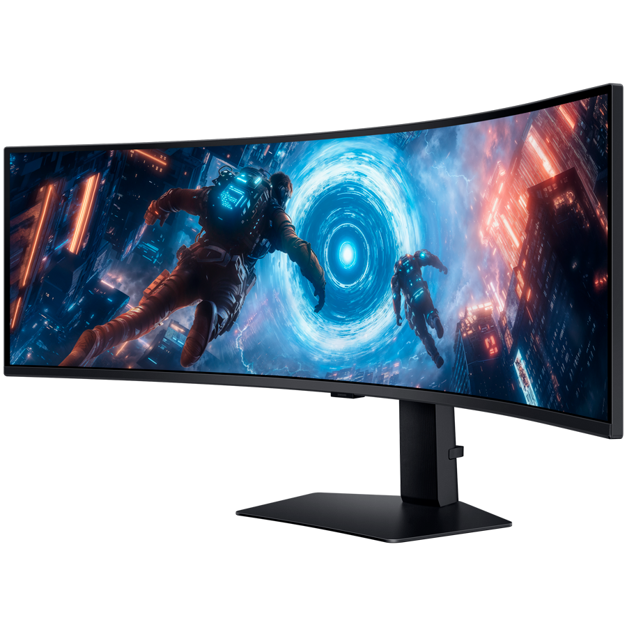 Samsung Odyssey G9 49", DQHD (5120x1440), VA, LS49FG910EUXEN, 144Hz, 1ms, 350 cd/m2, 2500:1, 1000R Curved, AMD FreeSync Premium Pro, HDMI, DP, Picture-in-Picture, Picture-by-Picture, Tilt, Swivel, Height Adjust, 2Y warranty - Image 2