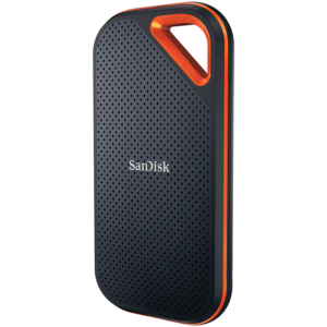 SANDISK Extreme PRO 2TB Portable SSD - Read/Write Speeds up to 2000MB/s, USB 3.2 Gen 2x2, Forged Aluminum Enclosure, 2-meter drop protection and IP55 resistance