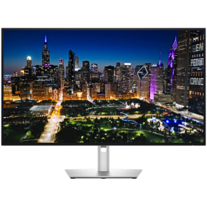 Monitor LED Dell U3225QE, 31.5", 4K UHD 3840x2160, 16:9, 120Hz, IPS, Flicker, 450 cd/m2, 3000:1, 178/178, 8ms/5ms, HDMI, DP, USB-C, Thunderbolt Hub, RJ45, KVM, Audio-out, Height, Pivot, Tilt, Swivel
