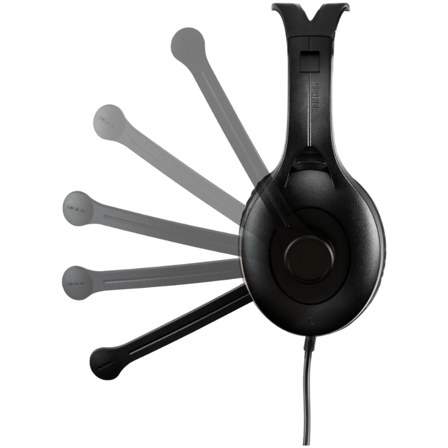 Edifier K800 USB Over-Ear Headphones, 40mm Drivers, Noise-Cancelling Microphone, Inline controls, Black - Image 4