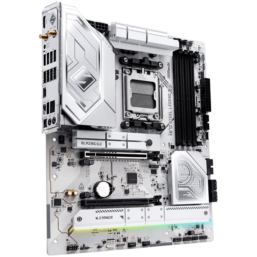 ASROCK X870 Steel Legend ATX AM5 DDR5 - Image 2