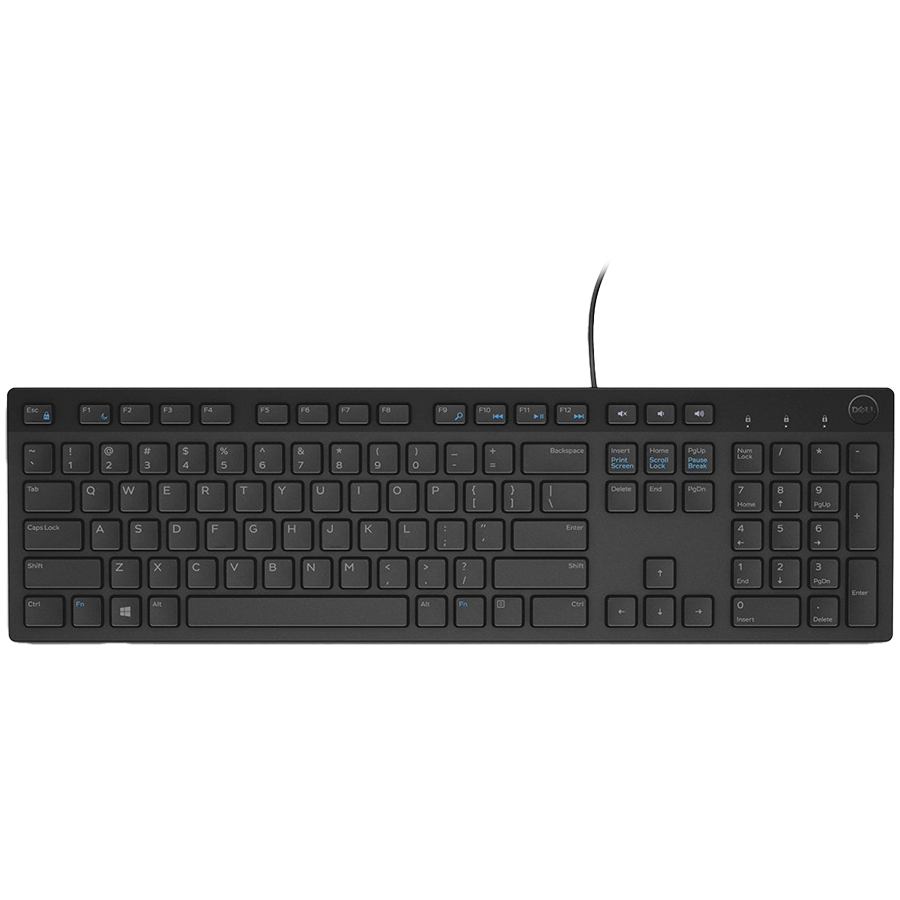 Dell Multimedia Keyboard-KB216 - Bulgarian (QWERTY) - Black