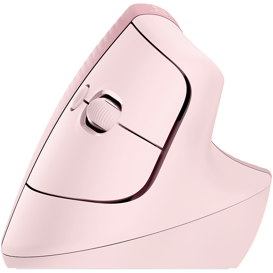LOGITECH Lift Bluetooth Vertical Ergonomic Mouse - ROSE/DARK ROSE - Image 3