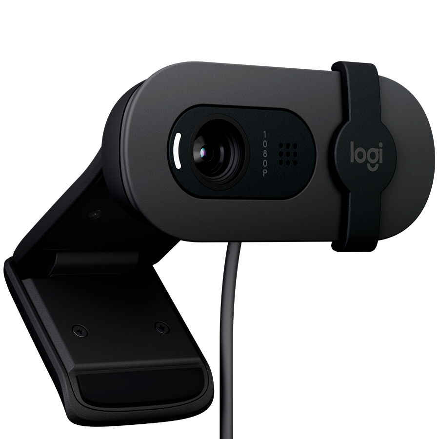 LOGITECH Brio 100 Full HD Webcam - GRAPHITE - USB - Image 3