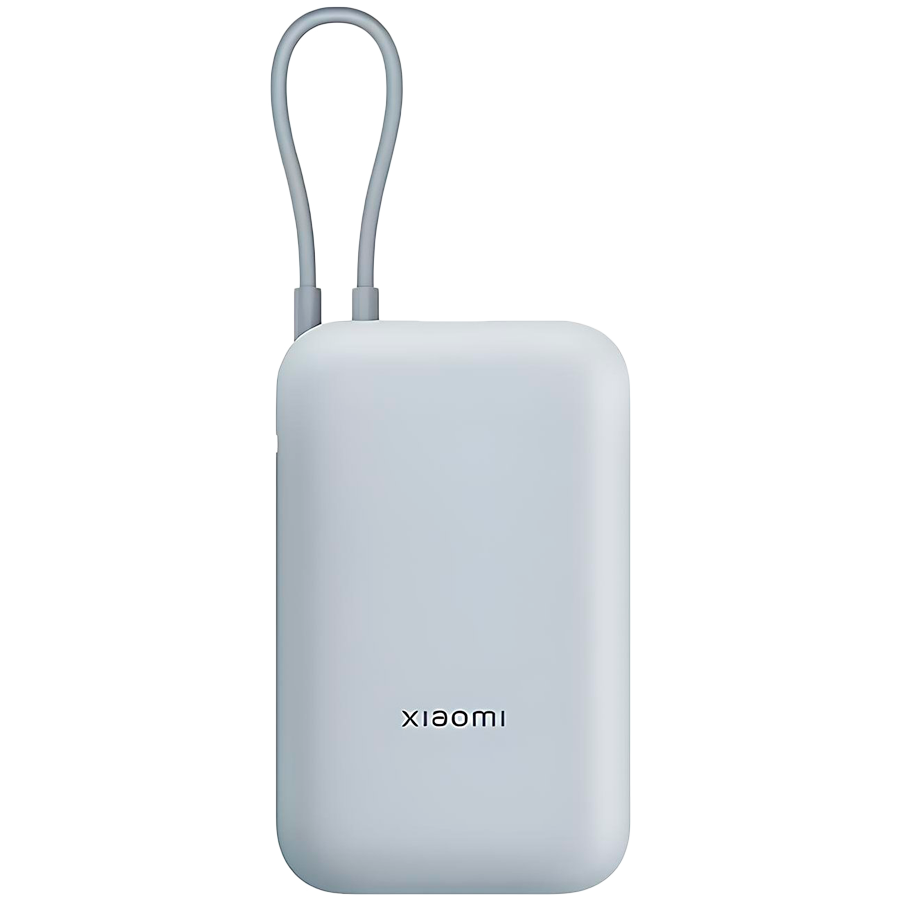 Xiaomi Power Bank 10000mAh (Integrated Cable) Ice Blue GL