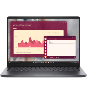 Dell Pro 14 (PC14250), Intel Core 5 120U(10C, 12T, 12MB, up to 5.0GHz), 14.0" FHD+(1920x1200) Non-Touch, 16GB(1x16GB) DDR5, 512GB M.2 SSD, Integrated Graphics, WiFi+BT, IR Cam+Mic, BG Backlit KBD, FPR, Ubuntu, 3Y ProSupport