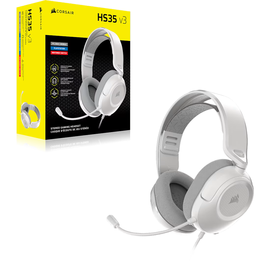 HS35 Stereo V3 White - Image 3