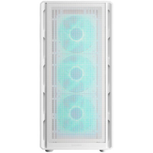 COUGAR AIRFACE PURE PRO PC Case, Mid Tower, White