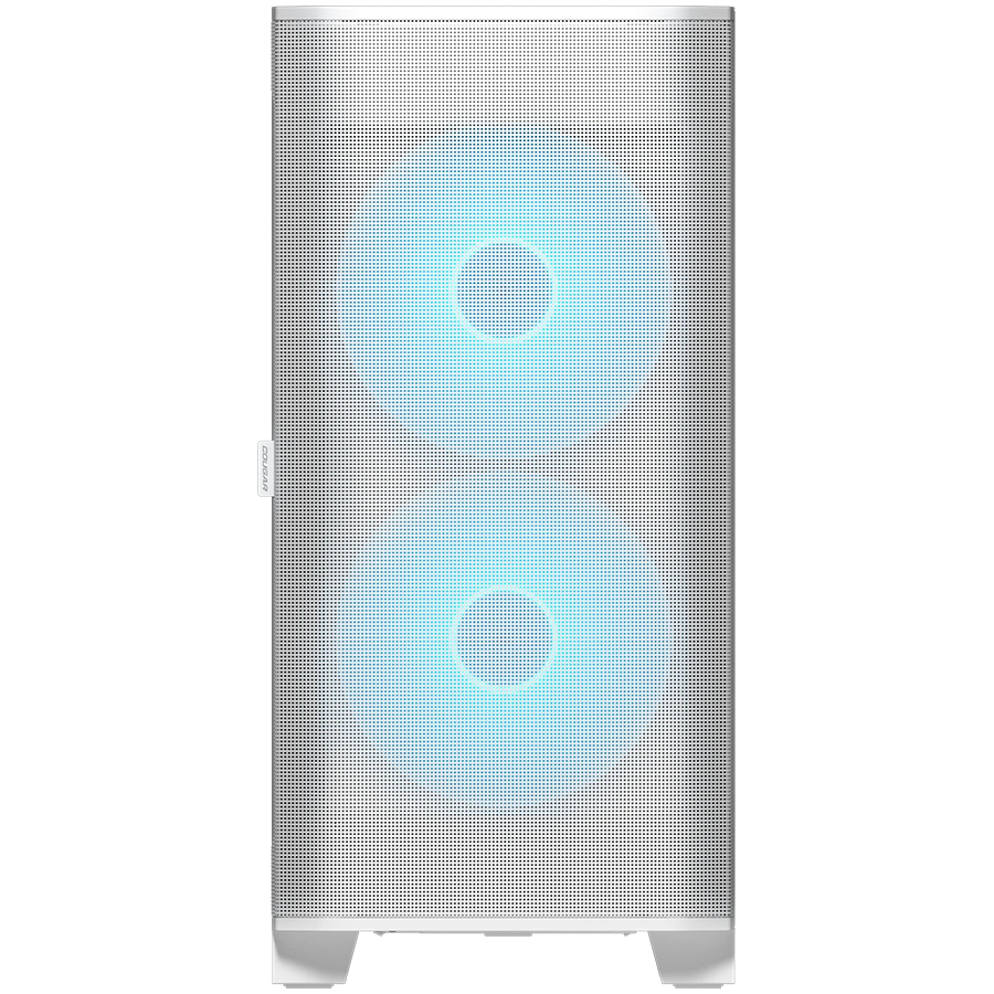 COUGAR AIRFACE FLO RGB PC Case, Mid Tower, White - Image 2