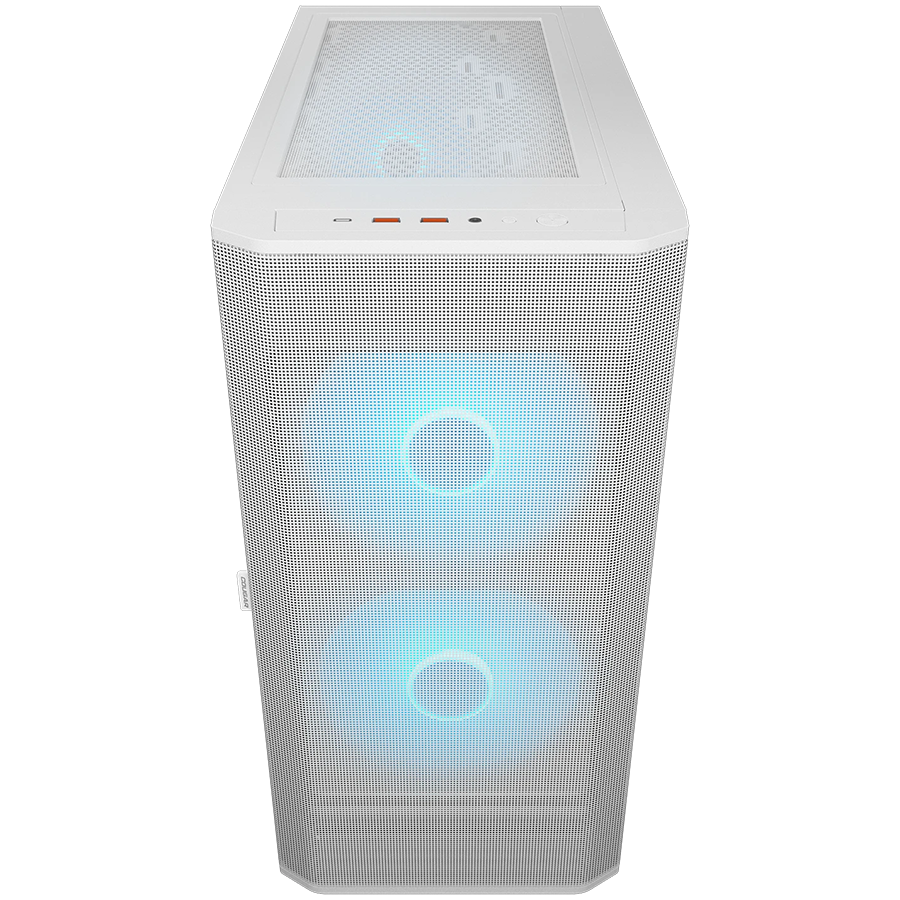 COUGAR AIRFACE FLO RGB PC Case, Mid Tower, White - Image 5