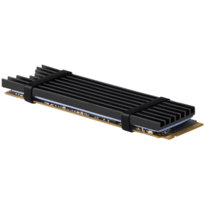 AXAGON CLR-M2L3 passive - M.2 SSD, 80mm SSD, ALU body, silicone thermal pads, height 3mm