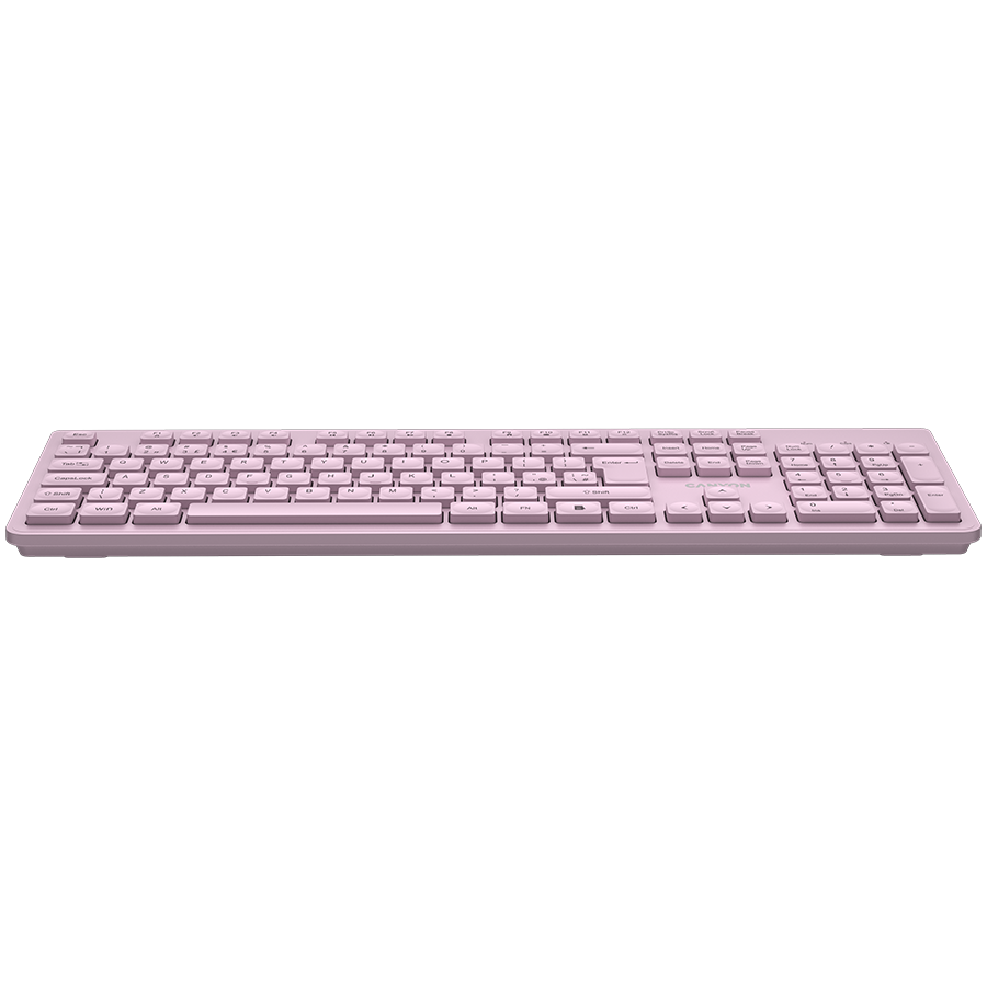 CANYON keyboard HKB-W01 UK/US AAA Wireless Pink - Image 3
