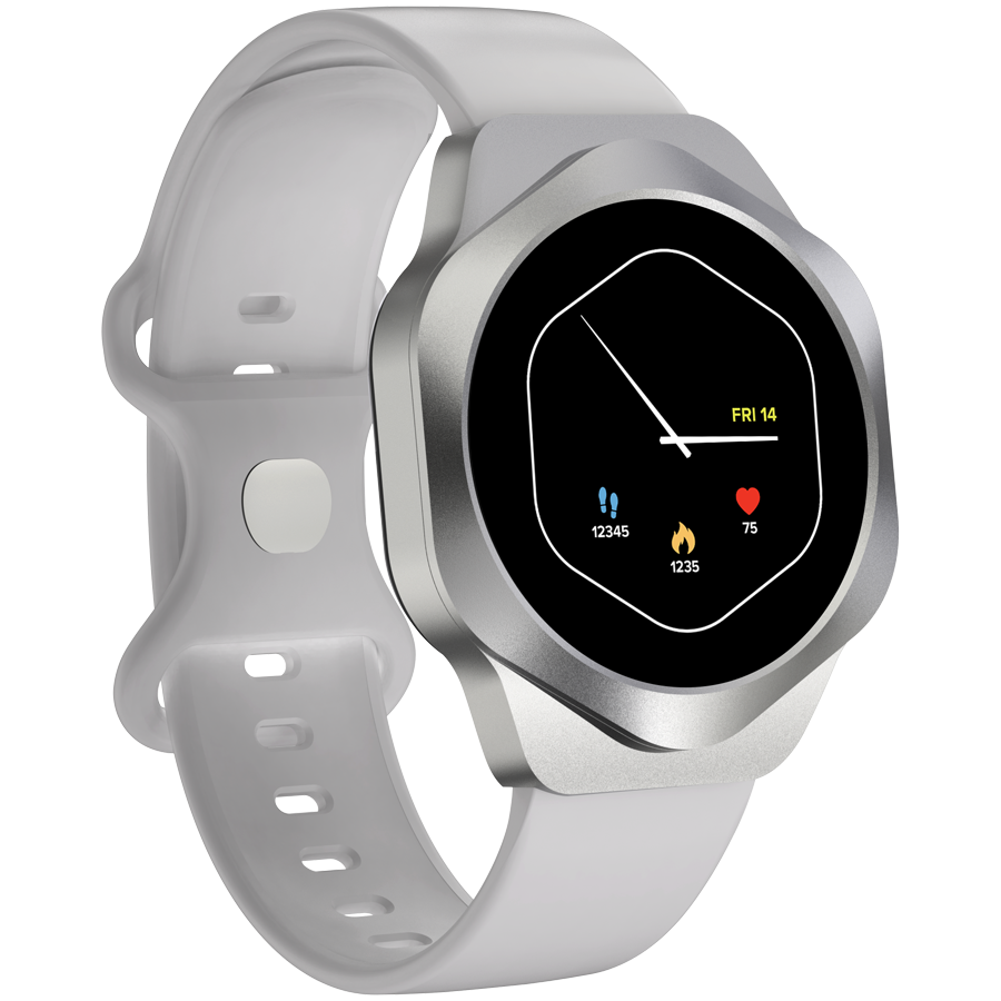 CANYON Smart Watch Hexagon 88 BT-CALL Silver - Image 3
