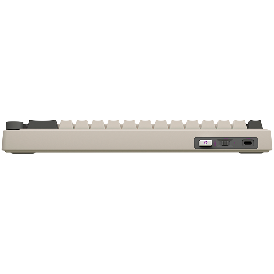 LORGAR KBP70MW, Wireless 65% Mechanical Gaming Keyboard Pro, Beige, EN layout - Image 5