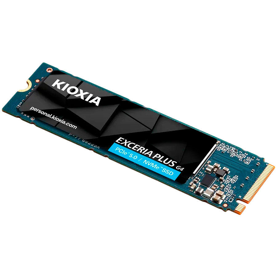 SSD KIOXIA EXCERIA PLUS G4 1TB M.2 2280-S3-M PCIe Gen5 x4 NVMe, Read/Write: 10000/7900 MBps, IOPS 1300K/1400K, TBW: 600 - Image 3