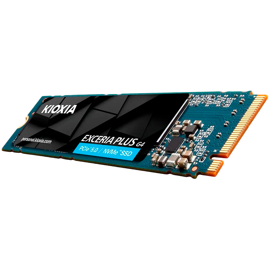 SSD KIOXIA EXCERIA PLUS G4 1TB M.2 2280-S3-M PCIe Gen5 x4 NVMe, Read/Write: 10000/7900 MBps, IOPS 1300K/1400K, TBW: 600 - Image 4