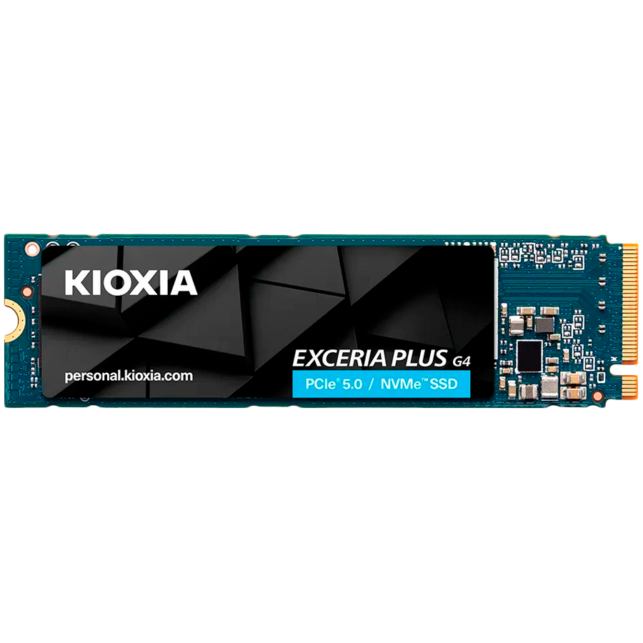SSD KIOXIA EXCERIA PLUS G4 1TB M.2 2280-S3-M PCIe Gen5 x4 NVMe, Read/Write: 10000/7900 MBps, IOPS 1300K/1400K, TBW: 600