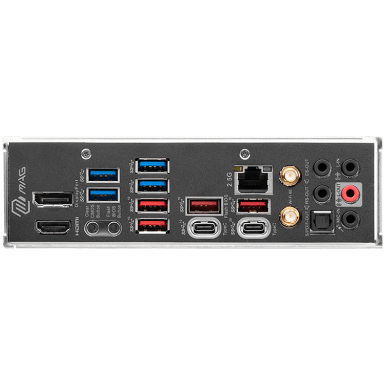 MSI MAG Z790 TOMAHAWK WIFI, ATX, Socket LGA 1700, Dual Channel DDR5 7200+(OC)MHz, 2x PCIe x16 slots, 4x M.2 slots, 1x HDMI, 1x DP, 4x USB 3.2 Gen2, 4x USB 3.2 Gen2, 4x USB 2.0, Type-C, 7.1 HD Audio, 2.5Gbps LAN - Image 3