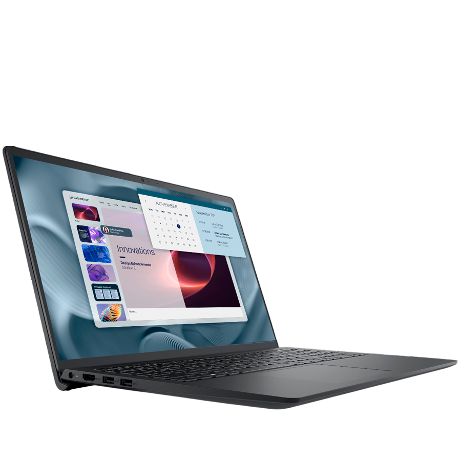 Dell Pro 15 Essential (PV15250), Intel Core 3 100U(6C, 8T, 10MB, up to 4.7GHz), 15.6" FHD(1920x1080) WVA LED, 16GB(1x16GB) DDR5, 512GB M.2 SSD, UHD Graphics, WiFi+BT, Cam+Mic, BG Non Backlit KBD, FPR, Ubuntu, 3Y ProSupport - Image 2