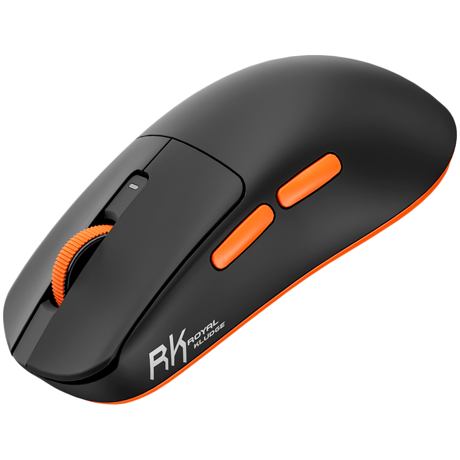 ROYAL KLUDGE M30 Black Orange Gaming Mouse PAW 33111K - Image 2