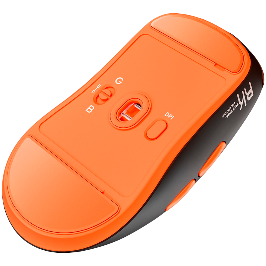 ROYAL KLUDGE M30 Black Orange Gaming Mouse PAW 33111K - Image 5