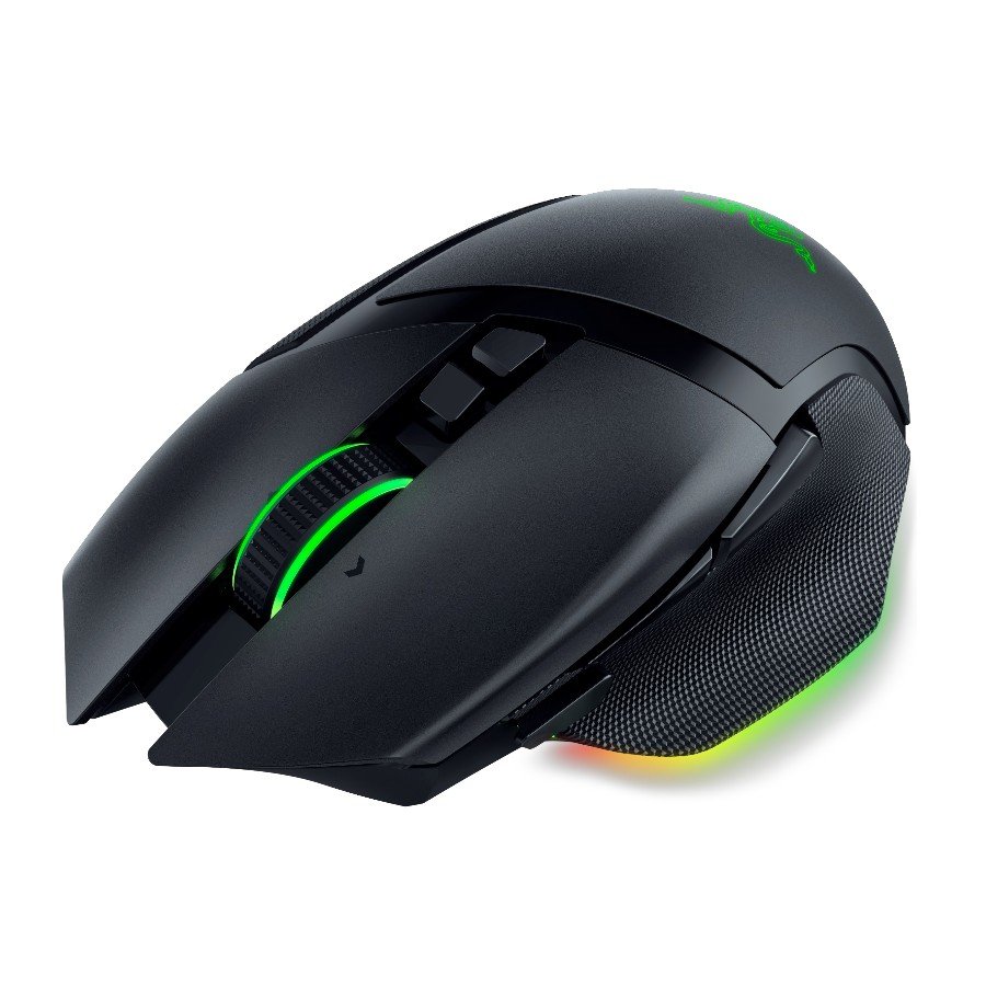 Razer Basilisk V3 Pro 35K, Gaming Mouse, Black, Razer HyperSpeed Wireless, Razer Chroma™ RGB, Focus Pro 35K Optical Sensor Gen-2, 35K DPI, 90-million Clicks, 4-Way Razer™ HyperScroll Tilt Wheel - Image 2