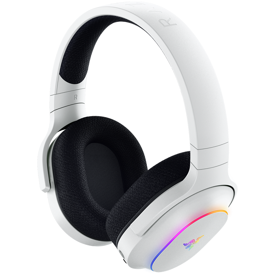 Razer Barracuda X Chroma, Gaming Headset, White, Oval Ear Cushions, 2.4 GHz Wireless / Bluetooth, Breathable Fabric with Memory Foam Cushions, Detachable Razer™ HyperClear Cardioid Mic, 7.1 Surround sound: Only available on Windows 10 64-bit (or higher) - Image 2