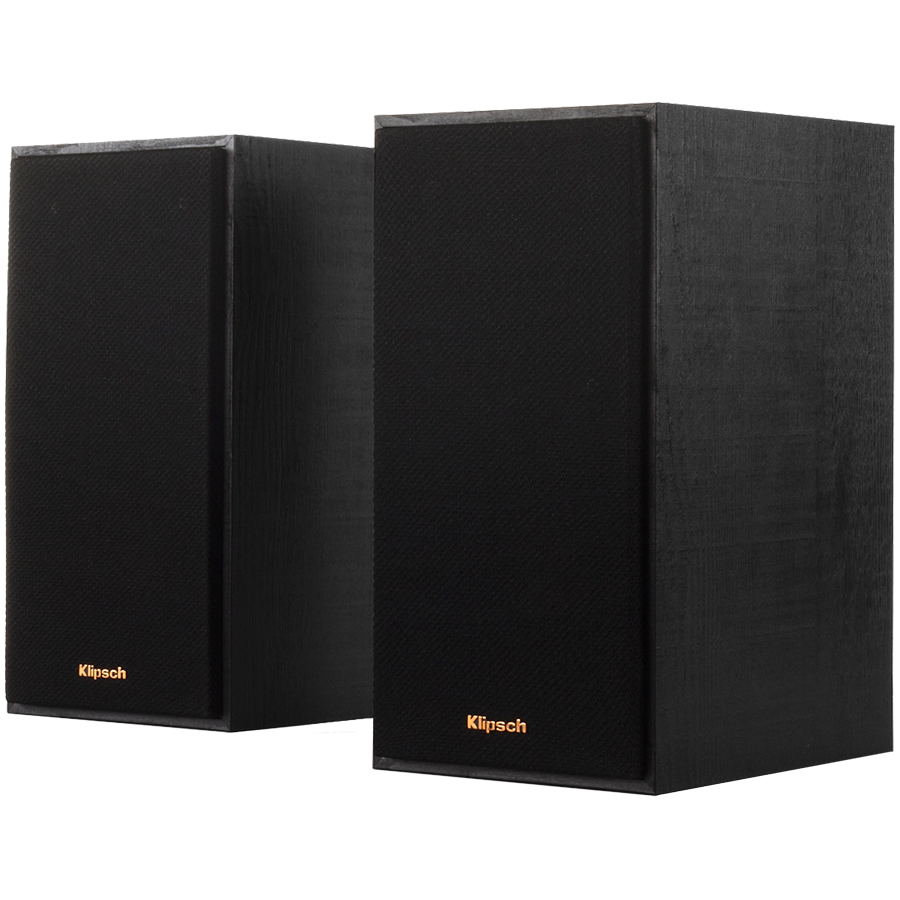 Klipsch Reference R-41PM Powered Bookshelf Speakers, Black, Pair - Image 2