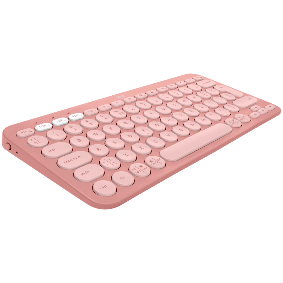 LOGITECH K380S Multi-Device Bluetooth Keyboard - TONAL ROSE - US INT'L - Image 2