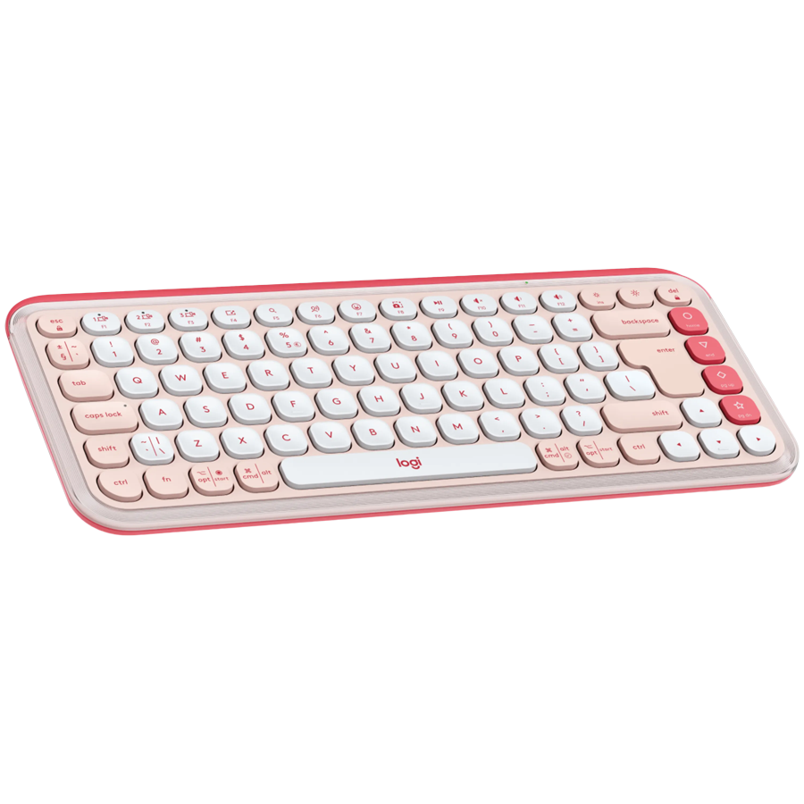 LOGITECH POP ICON KEYS - ROSE - US INT'L - BT - INTNL-973 - Image 3