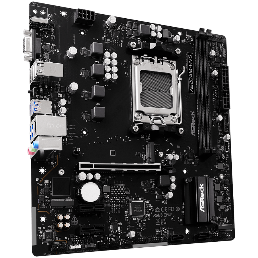 ASROCK A620AM-HVS mATX AM5 DDR5 - Image 2