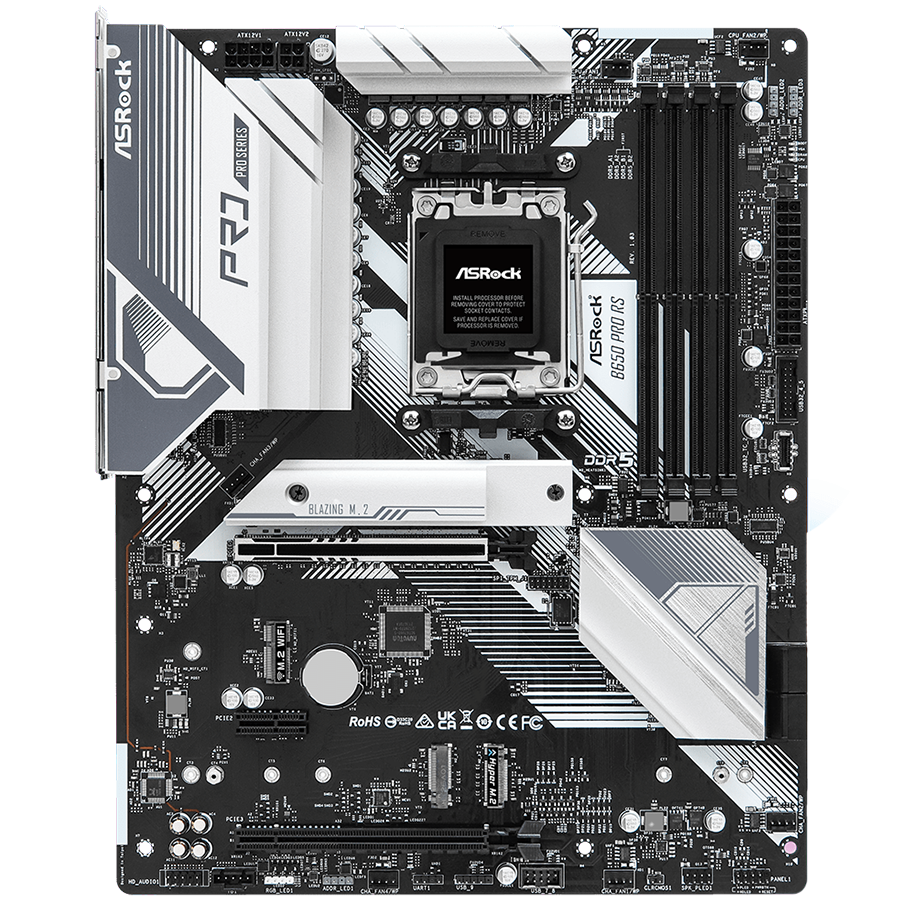 ASROCK B650 PRO RS ATX AM5 DDR5 - Image 2