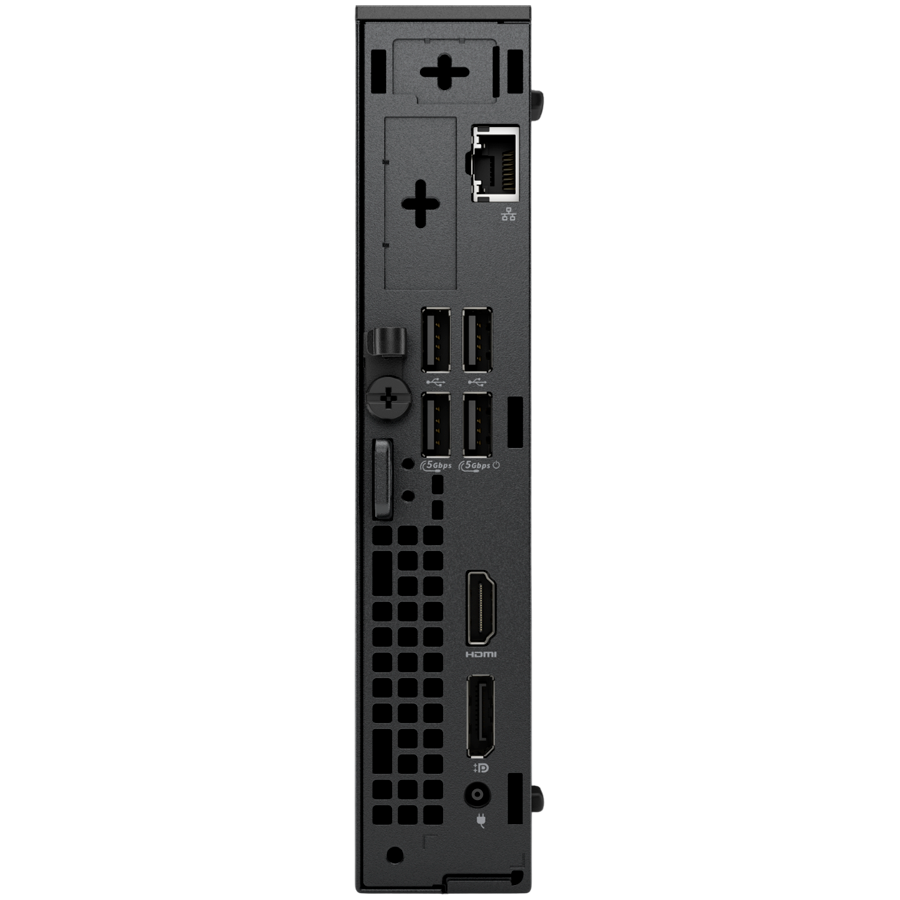 Dell Pro Micro (QCM1250), Intel Core i3-14100T(4C, 8T, 12MB, up to 4.4GHz), 8GB(1x8GB) DDR5, 512GB M.2 SSD, Integrated Graphics, WiFi+BT, BG KBD+Mouse, Ubuntu, 3Y ProSupport - Image 4
