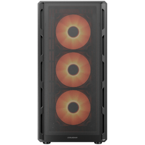 COUGAR AIRFACE PURE PRO PC Case, Mid Tower, Black