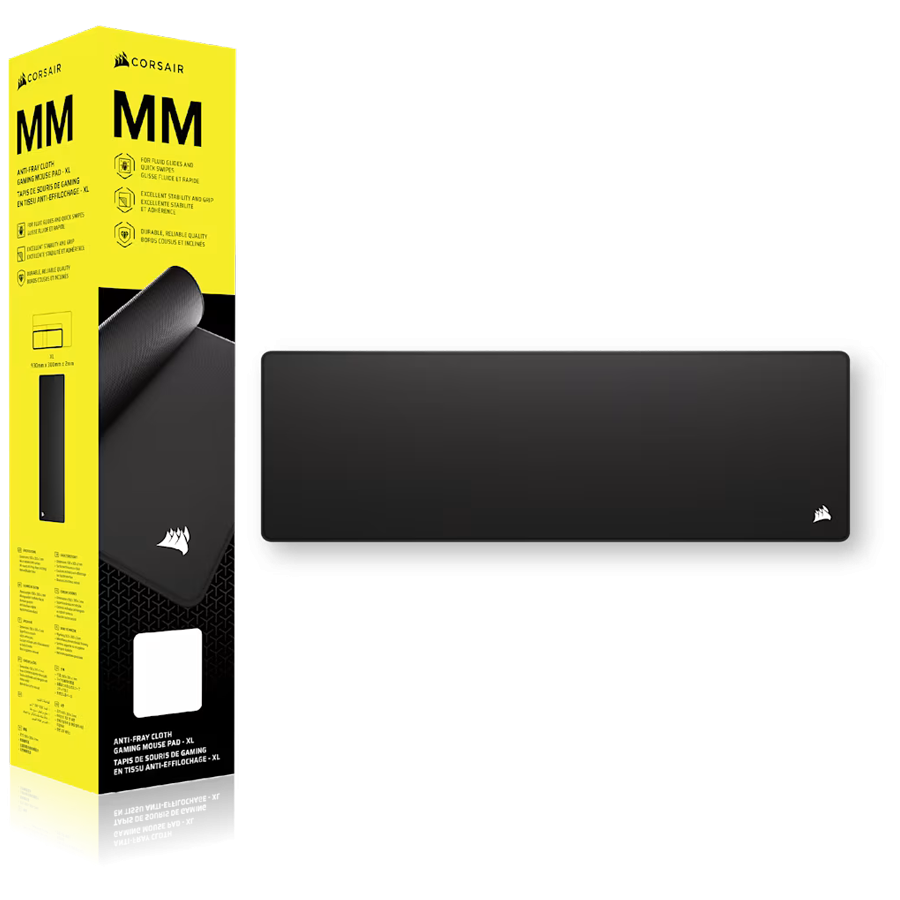 CORSAIR MM, Gaming Mousepad. Extended XL, Black - Image 2