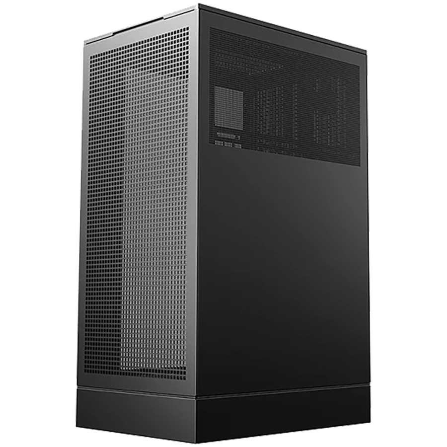 DeepCool CH270 DIGITAL, Mini Tower, Mini-ITX/Micro-ATX, 2xUSB3.0, 1xType-C Gen 2, 1xAudio/Mic, Mesh Panel, Black, R-CH270-BKNDM0-G-1, 2Y - Image 4