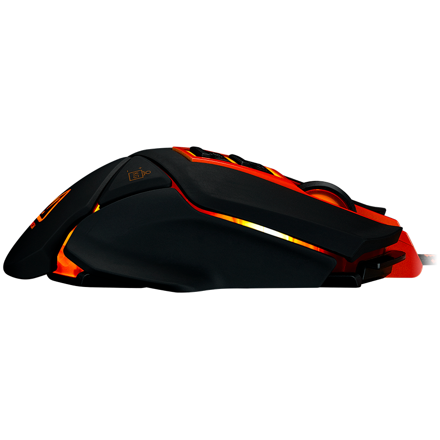 CANYON Optical gaming mouse, adjustable DPI setting 800/1000/1200/1600/2400/3200/4800/6400, LED backlight, moveable weight slot and retractable top cover for comfortable usage - Image 4