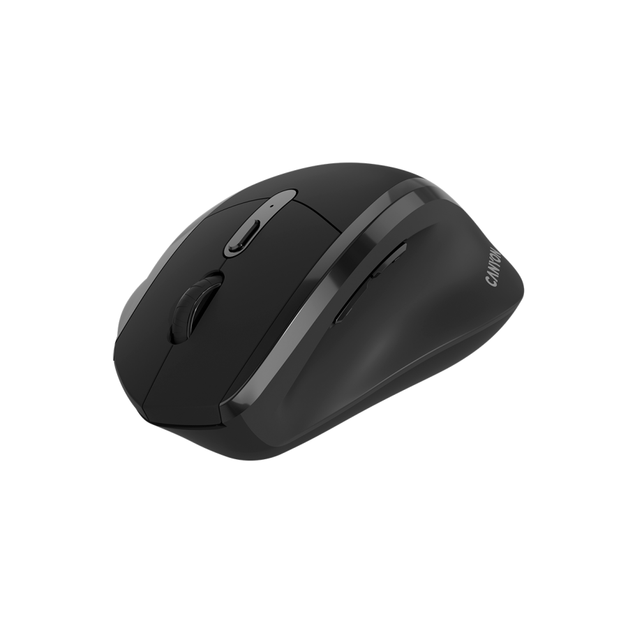 CANYON mouse OnClick 17 Ergonomic 6 buttons 1600DPI Wireless Black - Image 5